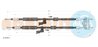 CABLU FRANA DE MANA ADRIAUTO 13.0250.1 - Compatibil cu FORD