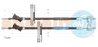 CABLU FRANA DE MANA ADRIAUTO 13.0296 - Compatibil cu FORD