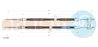 CABLU FRANA DE MANA ADRIAUTO 13.0299 - Compatibil cu FORD