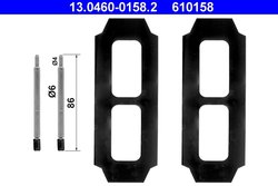 Set accesorii placute frana ATE 13.0460-0158.2