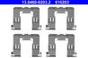 Set accesorii placute frana ATE 13.0460-0203.2