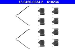Set accesorii placute frana ATE 13.0460-0234.2