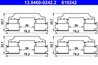 Set accesorii placute frana ATE 13.0460-0242.2