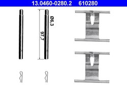 Set accesorii placute frana ATE 13.0460-0280.2