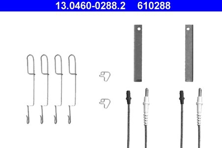 Set accesorii placute frana ATE 13.0460-0288.2
