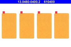 Set accesorii placute frana ATE 13.0460-0400.2
