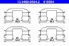 Set accesorii placute frana ATE 13.0460-0504.2
