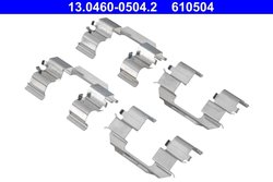 Set accesorii placute frana ATE 13.0460-0504.2