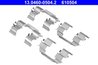 Set accesorii placute frana ATE 13.0460-0504.2