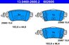 Set placute frana ATE 13.0460-2600.2