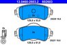 SET PLACUTE FRANA ATE 13.0460-2603.2 - Compatibil cu CITROEN