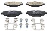 SET PLACUTE FRANA ATE 13.0460-2604.2 - Compatibil cu LAND ROVER