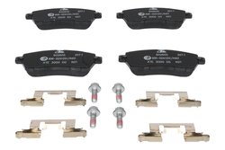 SET PLACUTE FRANA ATE 13.0460-2605.2 - Compatibil cu FORD