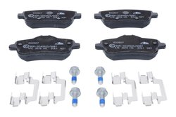 Set placute frana ATE 13.0460-2607.2