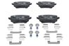 SET PLACUTE FRANA ATE 13.0460-2621.2 - Compatibil cu SKODA, VW