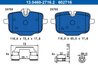 Set placute frana ATE 13.0460-2716.2