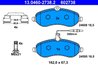 SET PLACUTE FRANA ATE 13.0460-2738.2 - Compatibil cu CITROEN, FIAT, PEUGEOT, TOYOTA