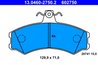 SET PLACUTE FRANA ATE 13.0460-2750.2 - Compatibil cu IVECO