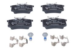 SET PLACUTE FRANA ATE 13.0460-2753.2 - Compatibil cu RENAULT