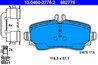Set placute frana ATE 13.0460-2776.2
