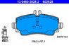 Set placute frana ATE 13.0460-2828.2