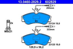 Set placute frana ATE 13.0460-2829.2