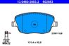 SET PLACUTE FRANA ATE 13.0460-2883.2 - Compatibil cu SEAT, SKODA, VW