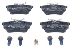 Set placute frana ATE 13.0460-2897.2