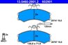 SET PLACUTE FRANA ATE 13.0460-2901.2 - Compatibil cu ALFA ROMEO, CITROEN, FIAT, PEUGEOT