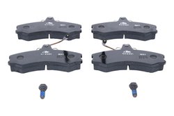SET PLACUTE FRANA ATE 13.0460-2901.2 - Compatibil cu ALFA ROMEO, CITROEN, FIAT, PEUGEOT