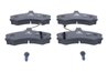 SET PLACUTE FRANA ATE 13.0460-2901.2 - Compatibil cu ALFA ROMEO, CITROEN, FIAT, PEUGEOT