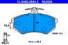 SET PLACUTE FRANA ATE 13.0460-2934.2 - Compatibil cu AUDI