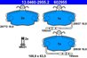 Set placute frana ATE 13.0460-2955.2