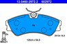 SET PLACUTE FRANA ATE 13.0460-2972.2 - Compatibil cu VW