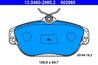 SET PLACUTE FRANA ATE 13.0460-2985.2 - Compatibil cu VOLVO