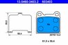 SET PLACUTE FRANA ATE 13.0460-3403.2 - Compatibil cu VOLVO