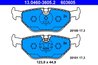 Set placute frana ATE 13.0460-3605.2