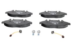 SET PLACUTE FRANA ATE 13.0460-3819.2 - Compatibil cu MERCEDES-BENZ