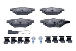 SET PLACUTE FRANA ATE 13.0460-3835.2 - Compatibil cu FORD