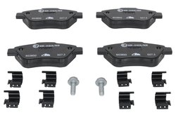 SET PLACUTE FRANA ATE 13.0460-3850.2 - Compatibil cu FIAT