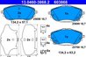 SET PLACUTE FRANA ATE 13.0460-3868.2 - Compatibil cu TOYOTA