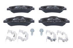 SET PLACUTE FRANA ATE 13.0460-3869.2 - Compatibil cu PEUGEOT