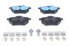 SET PLACUTE FRANA ATE 13.0460-3871.2 - Compatibil cu CITROEN, DS, OPEL, PEUGEOT, TOYOTA, VAUXHALL
