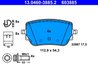 Set placute frana ATE 13.0460-3885.2