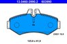 SET PLACUTE FRANA ATE 13.0460-3990.2 - Compatibil cu MERCEDES-BENZ, VW