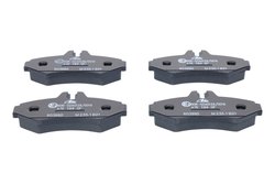 SET PLACUTE FRANA ATE 13.0460-3990.2 - Compatibil cu MERCEDES-BENZ, VW