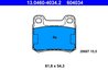 Set placute frana ATE 13.0460-4034.2