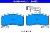 SET PLACUTE FRANA ATE 13.0460-4802.2 - Compatibil cu AUDI