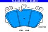 Set placute frana ATE 13.0460-4840.2