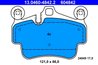 SET PLACUTE FRANA ATE 13.0460-4842.2 - Compatibil cu PORSCHE